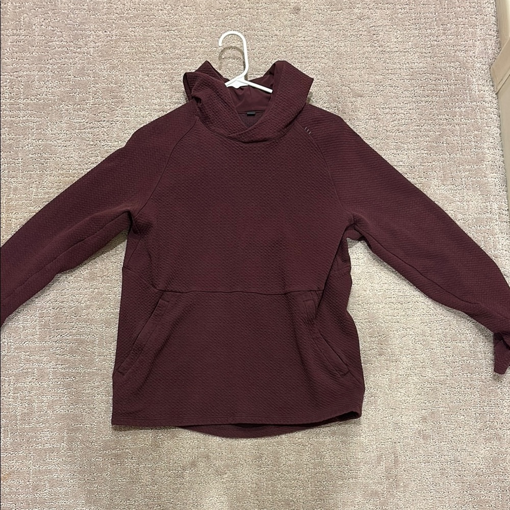 LULULEMON Men’s At Ease Maroon/Burgundy Sweatshirt